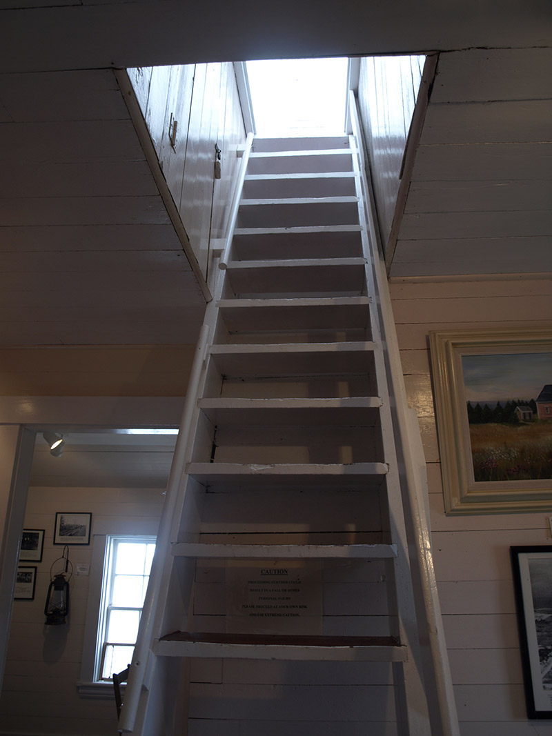steep-stairs-to-the-top-Gilbert-Cove-Lighthouse-Digby-NS