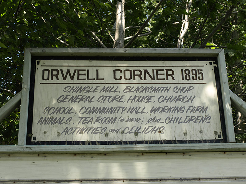 Orwell-entrance-sign